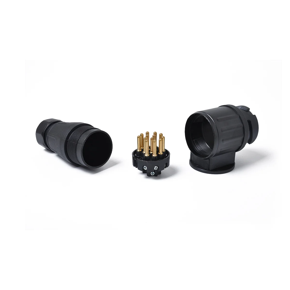 12V 13-Pin Trailer Plug Adapter Black Plastic 13-Pole Electrical Connector car parts accessories | Автомобили и мотоциклы