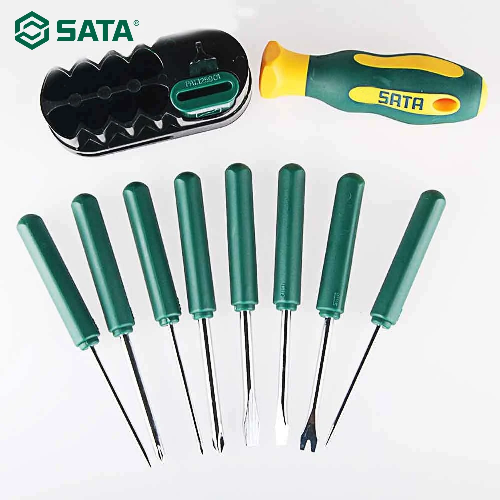Набор многофункциональных отверток SATA 10 шт. магнитная Сменная головка