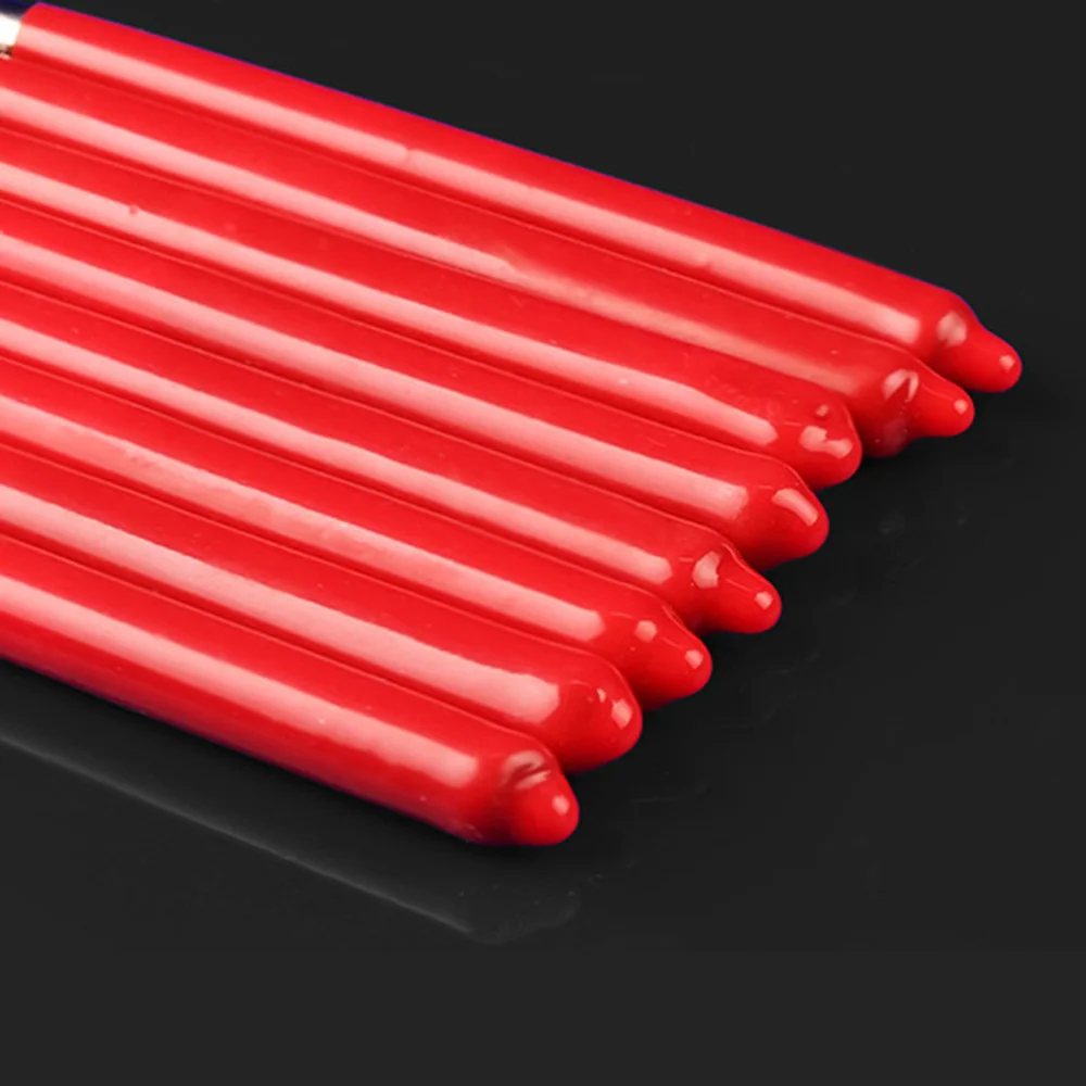 

10PCS Diamond File Hard Wear-resistant Multi-function Correction Polishing And Polishing Alloy Repair Tool(Silver+Red)