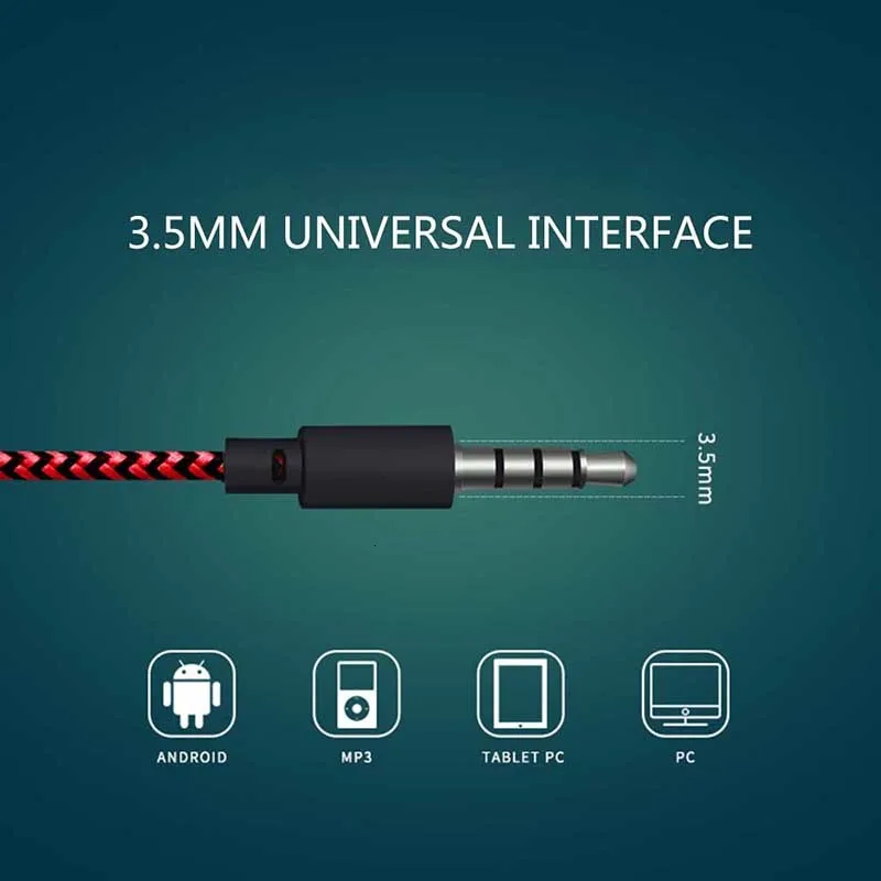 3 5 мм Спортивная трещина гарнитура с супер басами проводные наушники микрофоном