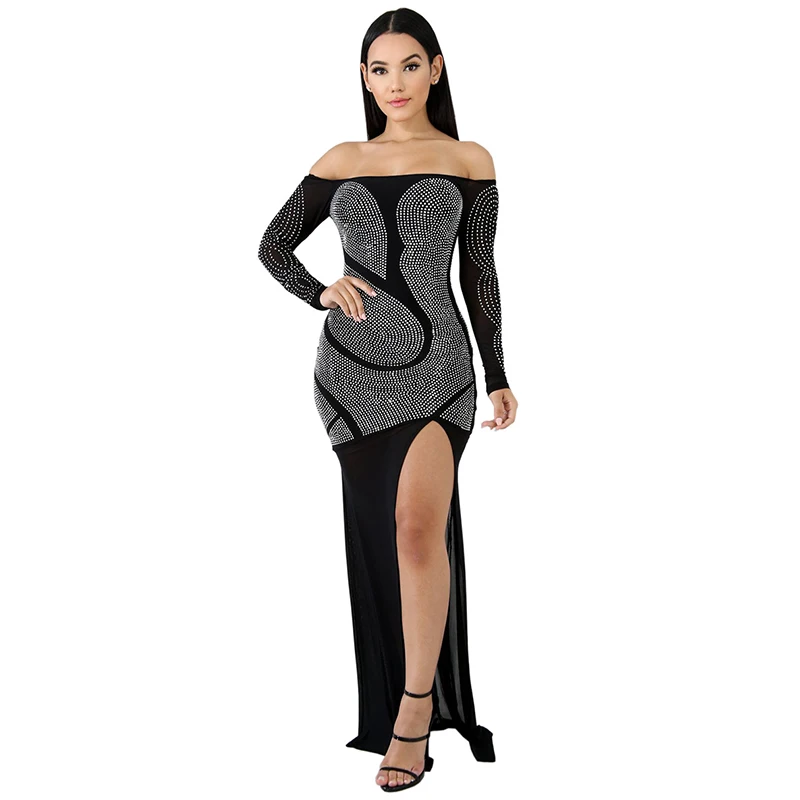 Женские модельные туфли Модная одежда с длинными рукавами пикантные Разделение