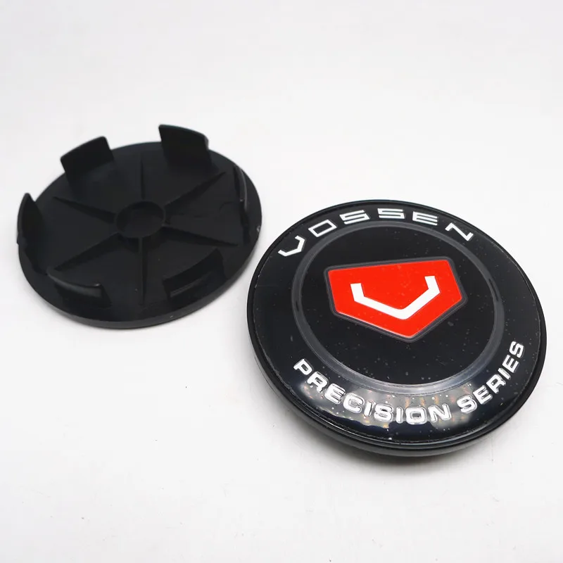 4 шт., 68 мм, 62 мм, центральная крышка колеса VOSSEN, сменные диски для внедорожника, пылезащитная крышка ступицы, колпаки, аксессуары для стайлинга автомобилей