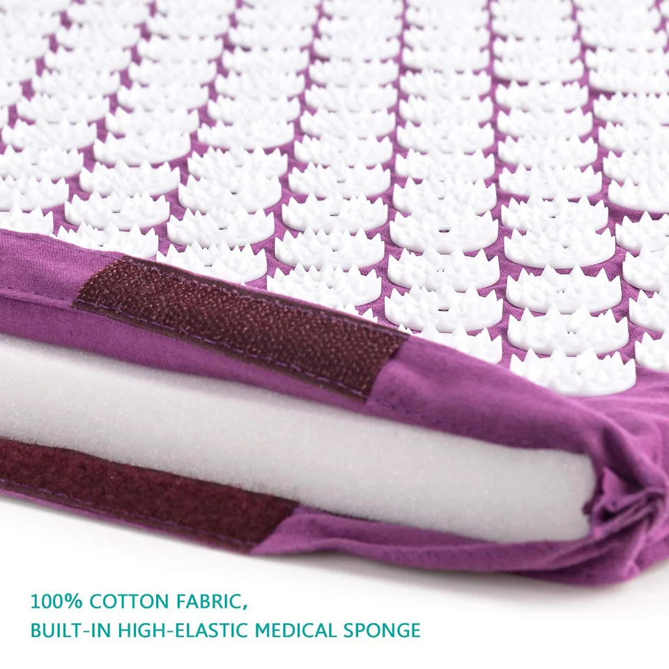 KoKossi подушка Массажер Массажный коврик для йоги Акупрессура снять стресс задняя