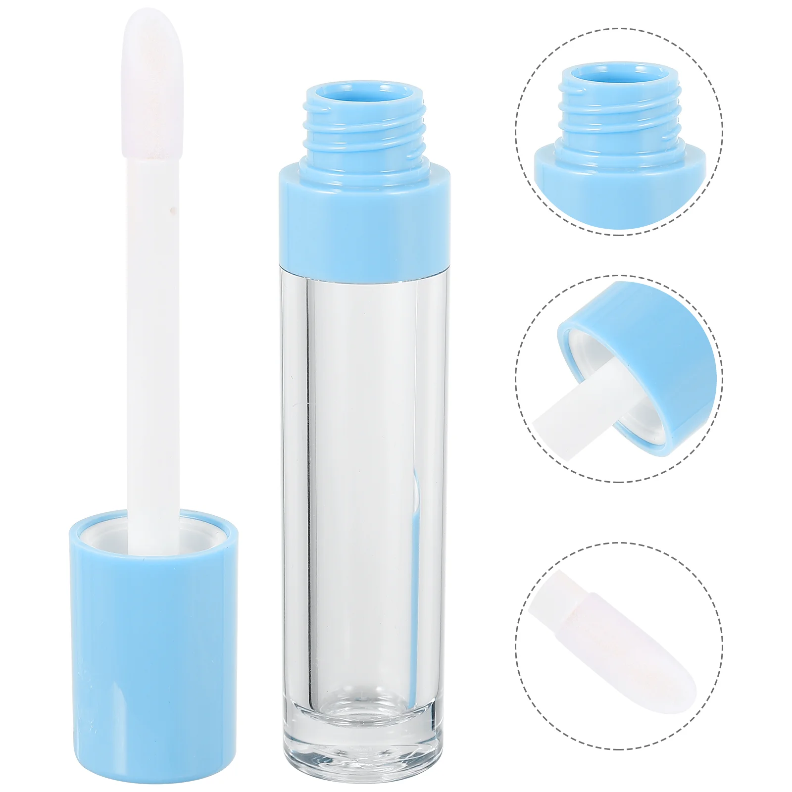 

10 шт., флакон для бальзама для губ, 8 мл