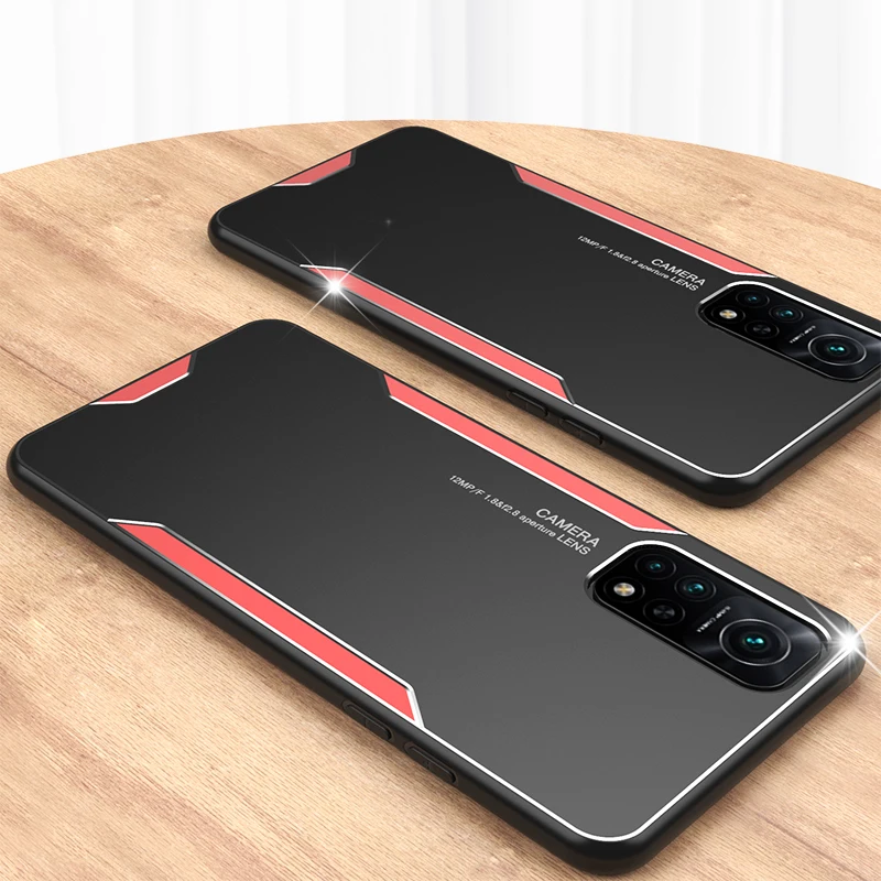 

For Xiaomi Mi 10T Pro Case Luxury Hard Matte shockproof protective Back Cover Case for Xiaomi POCO X3 NFC Mi10T 10Tpro shell