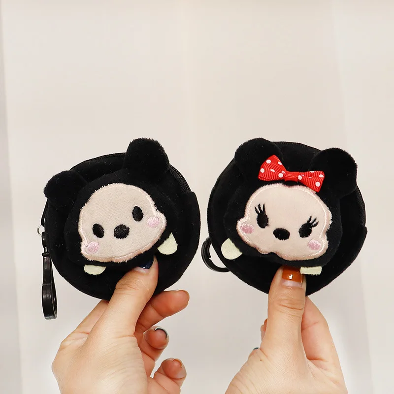 Милые Микки Минни Дональд Винни-Пух плюшевый Кошелек сумки для монет милый Dianey