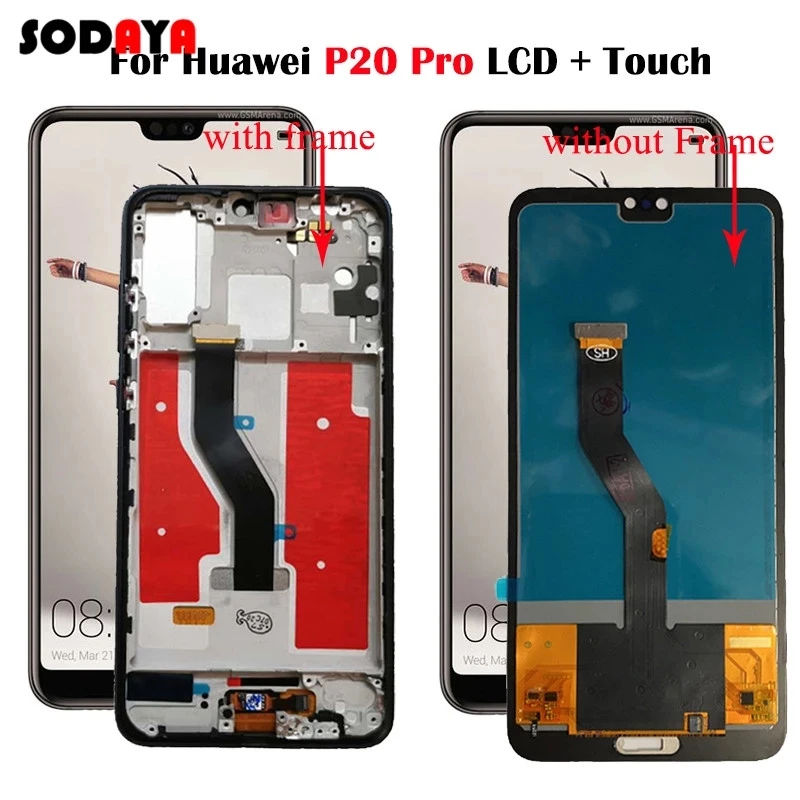 TFT P20 Pro LCD для Huawei CLT L09 L29 AL00 AL01 AL00L ЖК дисплей с сенсорным экраном дигитайзер сборка