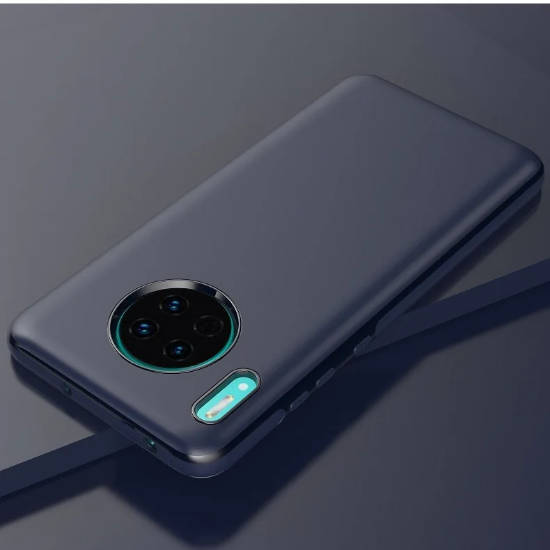 Магнитный автомобильный чехол-держатель для huawei mate 30 20 Pro, Мягкий ТПУ силиконовый Магнитный чехол для huawei P30 P20 LITE P30 P20 PRO с металлической пластиной