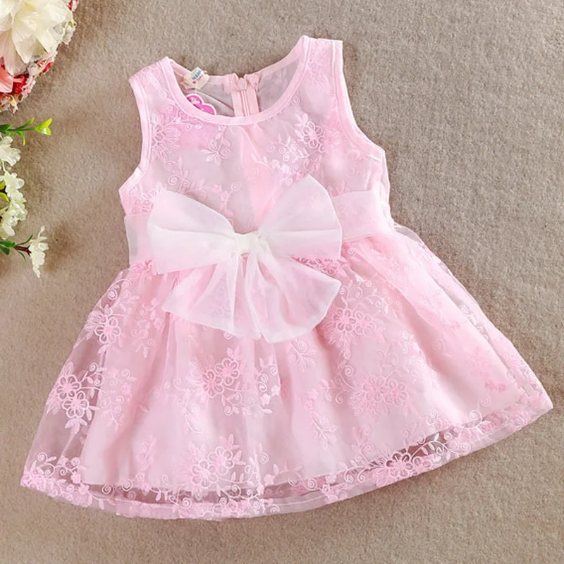 Детское платье с цветочной вышивкой без рукавов|lace dresses for girls|dresses girlskids lace dress |