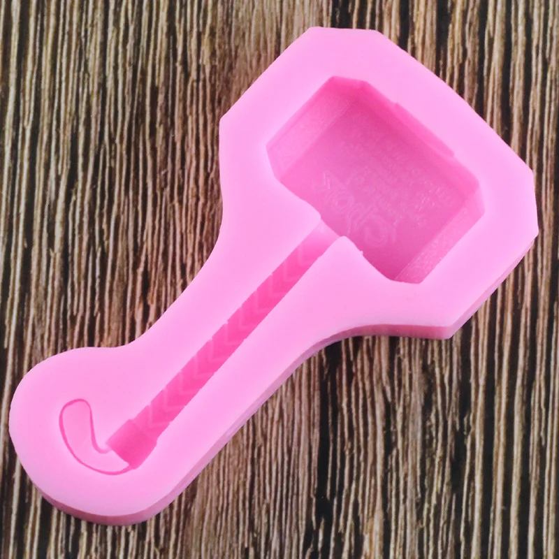 3D Силиконовый Молот Тор Топпер для кекса помадка детский день рождения украшение