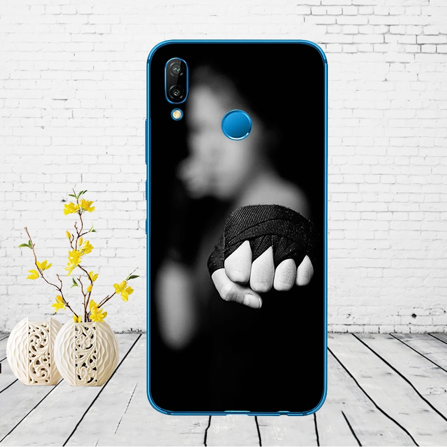 9 50DD Муай тайская борьба бокс Мягкий силиконовый чехол для Huawei P9 P10 P20 P30 Lite mate 10 20 PRO lite p smart чехол - Цвет: 9