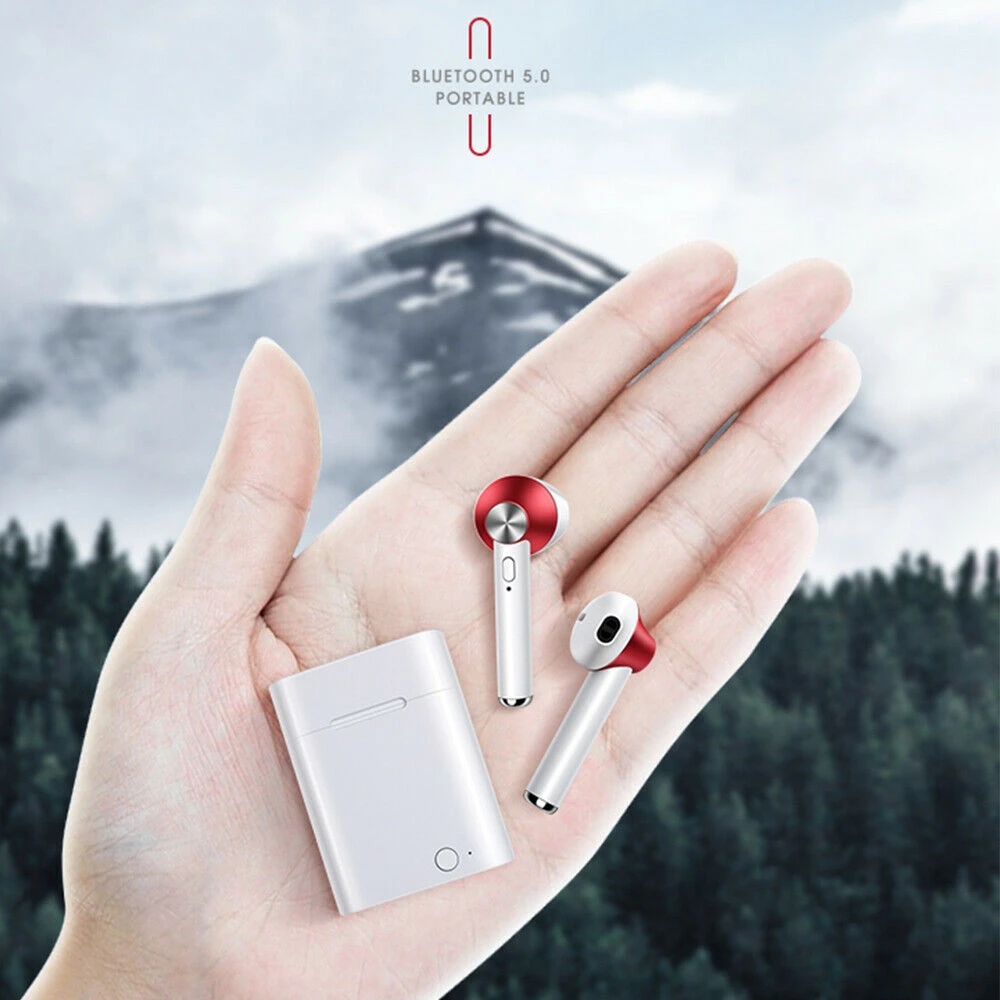 

D012 TWS Bluetooth Earphones Best Wireless Earbuds Mini Stereo Earphone with Charging Box Sport Handsfree for Phone PK i10 i12