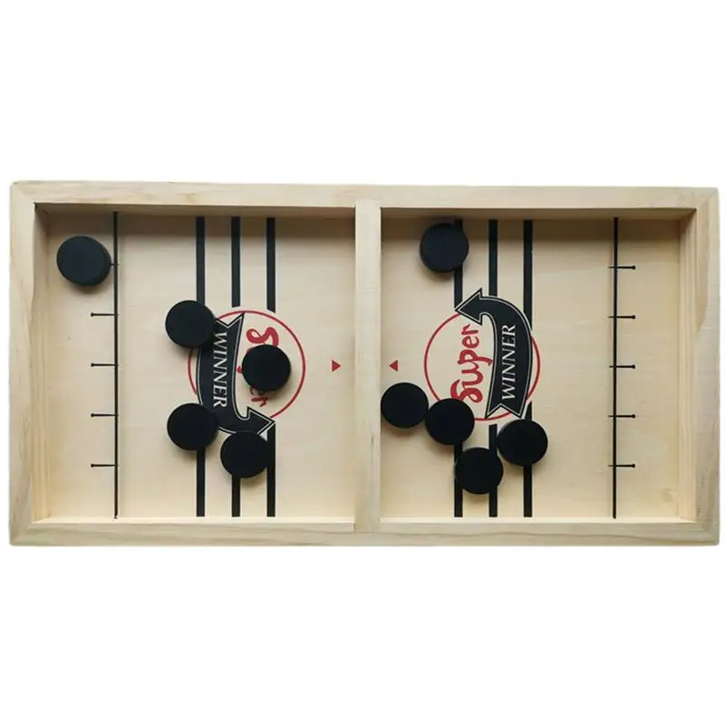 Быстрая игра в шахматы деревянный стол Хоккей игры победители интерактивные для