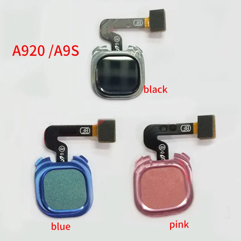 

5pcs For Samsung Galaxy A9 2018 A9s A9 pro A9200 A920 A920F Touch ID Home Button Key Fingerprint Button Flex Cable