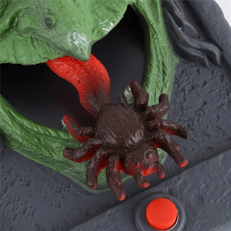 Анимированные злой ведьмы дверной звонок глаз светильник звук Хэллоуин Опора