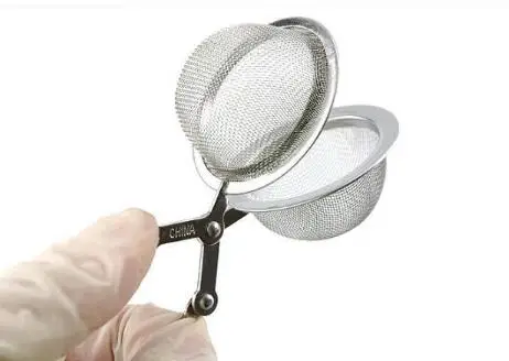 new with handle Creative Stainless Steel tea bag Spoon Tea Mesh Ball Infuser Strainers Teakettles kitchen tools | Дом и сад