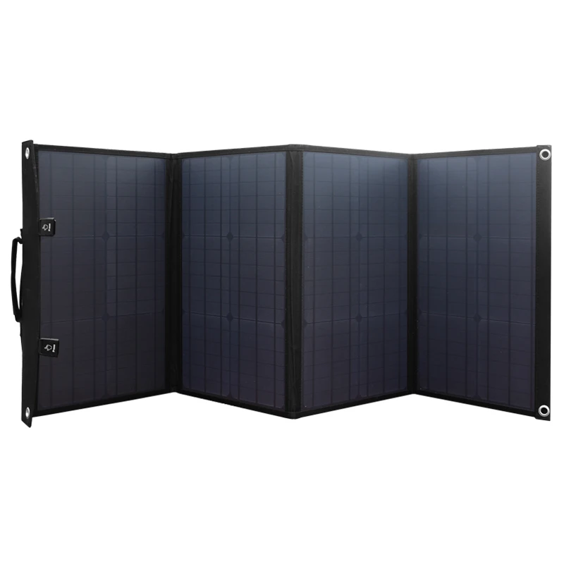 warmspace 100w solar panel mobile phone power bank tablet laptop car battery outdoor emergency charger free global shipping