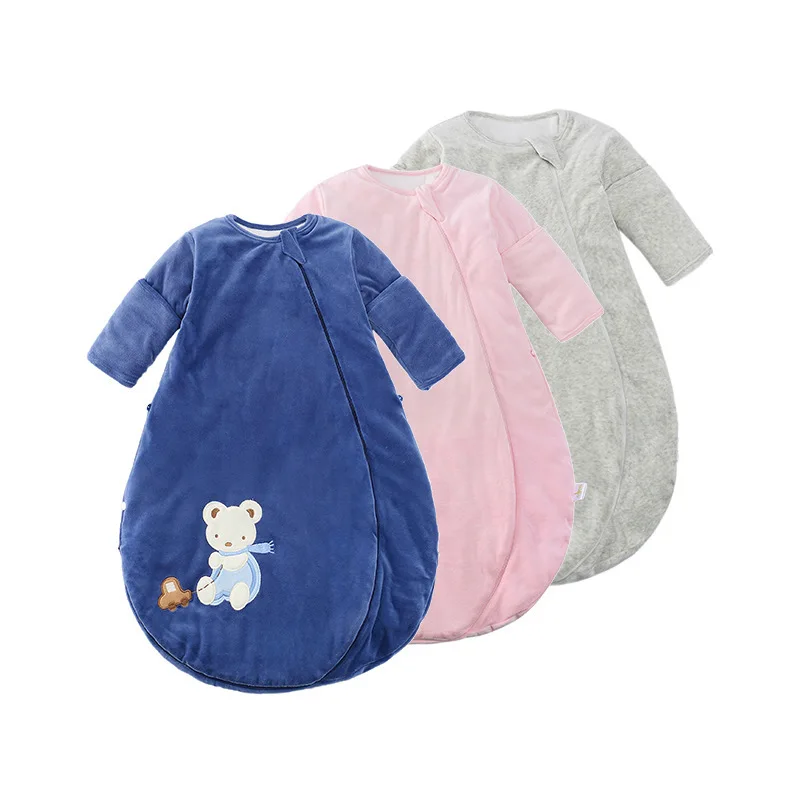 Детский зимний жилет спальный мешок для новорожденных детское одеяло пеленания