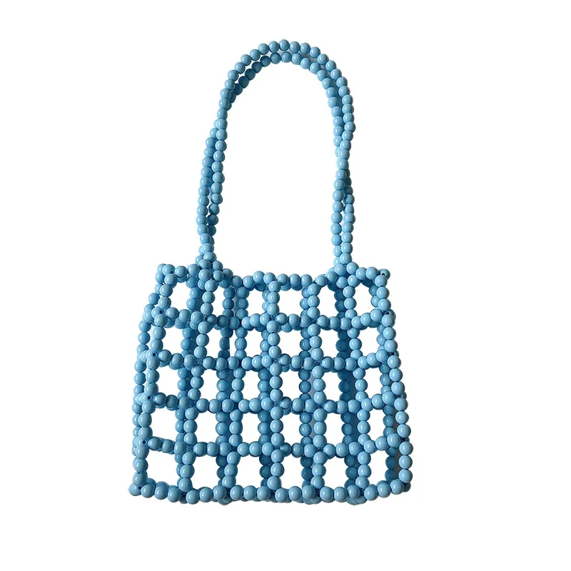 Модная женская сумка ручной работы из бисера цветные акриловые бусины