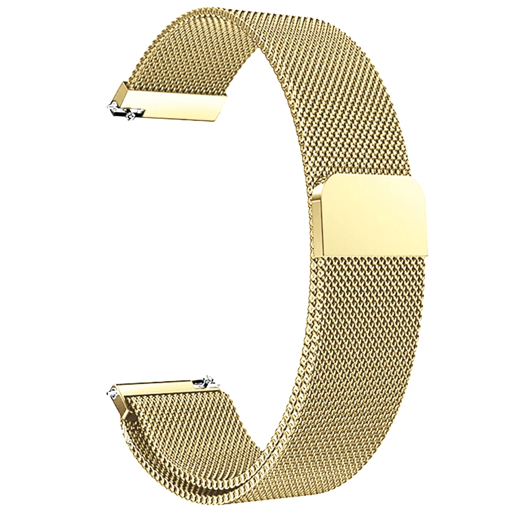 

For Samsung Galaxy Watch Strap 20mm 22mm Gear Metal Magnetic Loop Amazfit Gtr GTR3 /GTR 2 Bracelet Correa Watchband Accessories