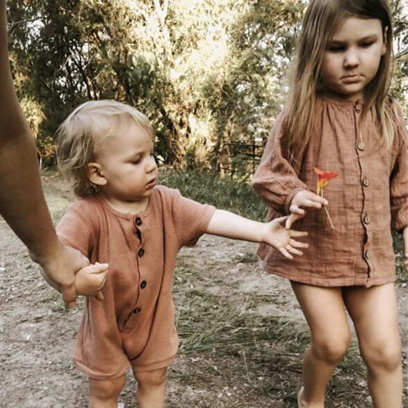 Детские футболки новинка весенняя одежда из хлопка и льна для маленьких девочек