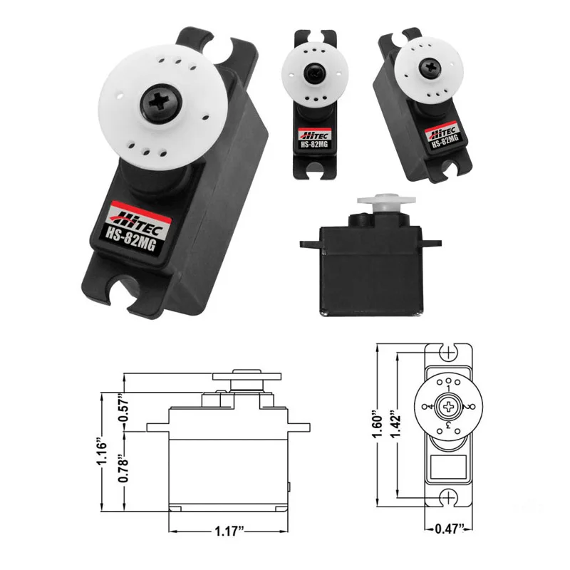 4 шт./лот Hitec HS 82MG стандартная металлическая Шестерня Micro Servo 32082S NIB|micro servo|metal gearmicro
