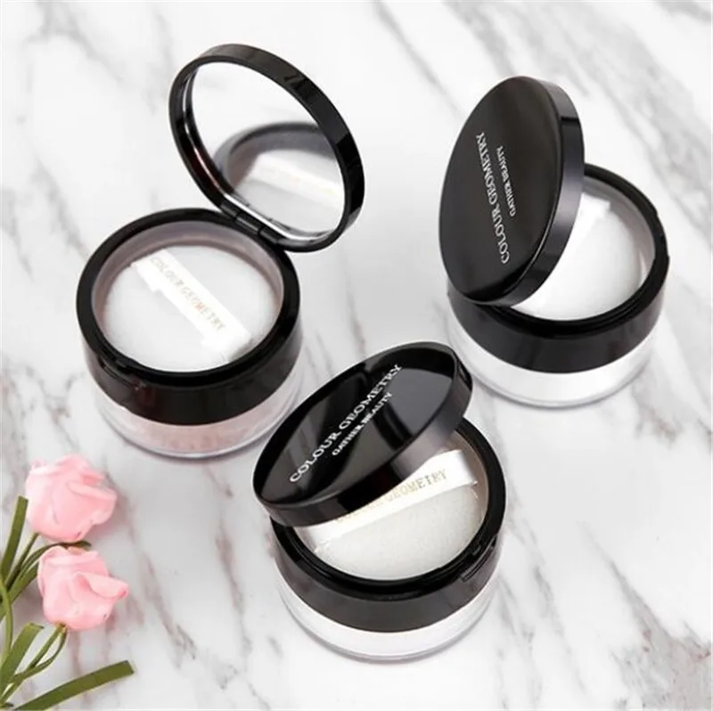 Рассыпчатая пудра для лица 1 шт. косметическая женщин с контролем жирности