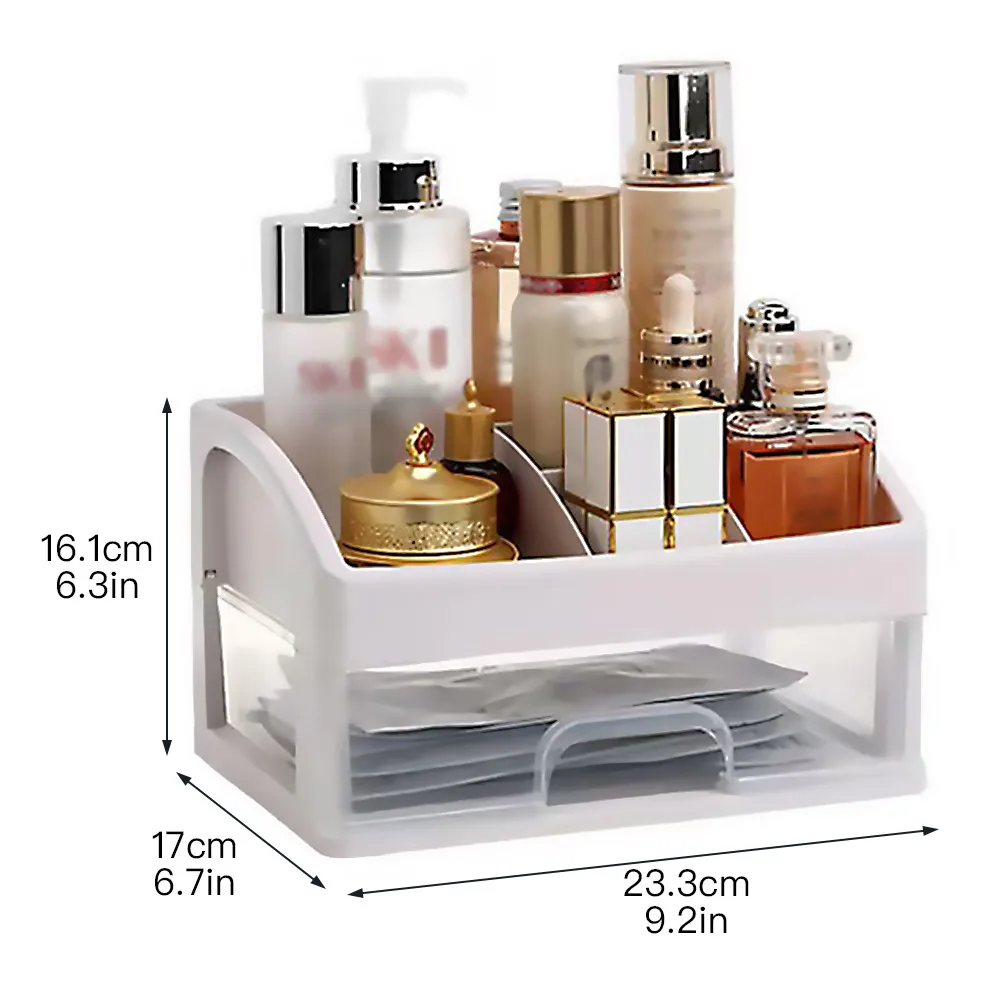 Make Up Case Jewelry Container Box Makeup Organizer Drawers Cosmetic Storage Brush Holder Lipstick | Дом и сад