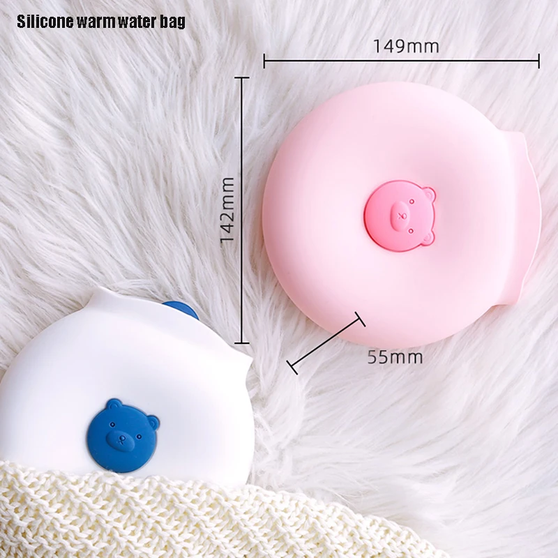 

560ML Portable Hot Water Bottle Hot and Cold Dual Purpose Hot Water Bottle Winter Pot Hand Warmer 4-8H Heat Preservation