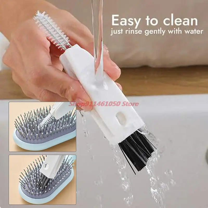 

3 in 1 Bottle Cap Detail Brush Rubber ring groove Cup cover cleaning brush