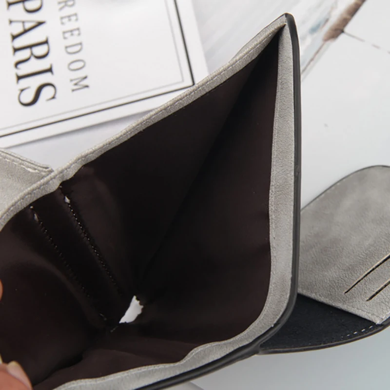 Новые брендовые кожаные короткие женские кошельки Baellerry дизайнерский маленький