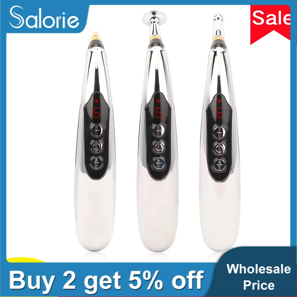 Перезаряжаемая акупунктурная ручка с USB 9 передачей меридиан энергия импульс