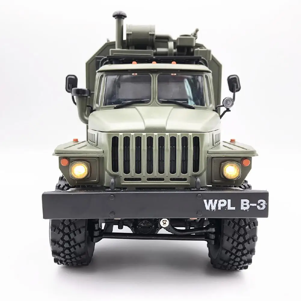 Машинка с дистанционным управлением MeterMall WPL B36 военный грузовик Урал 1/16 2 4G 6WD