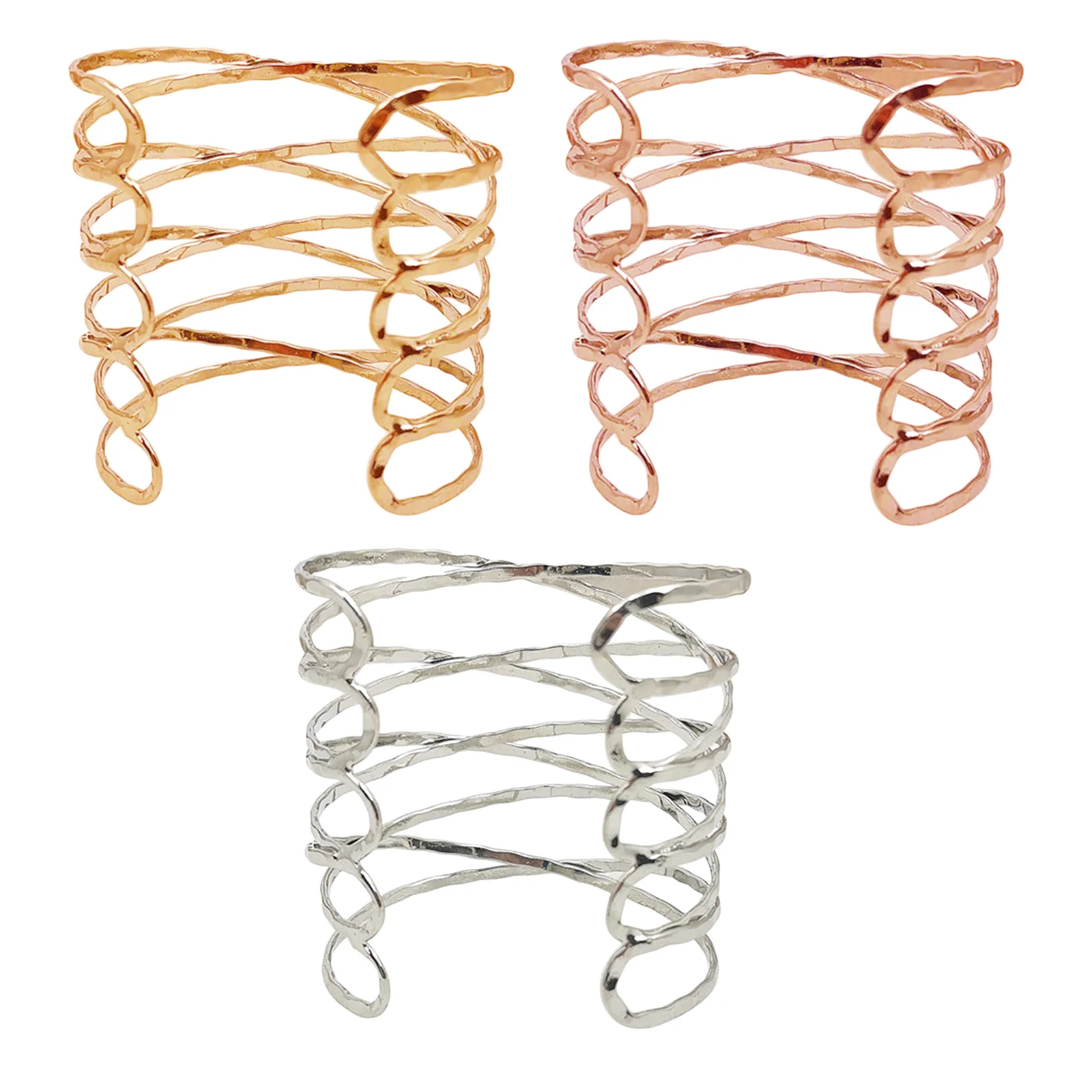 Модный браслет на плечо с открытой декоративной регулируемой манжетой для женщин на день рождения, выпускной, Рождество, годовщину.