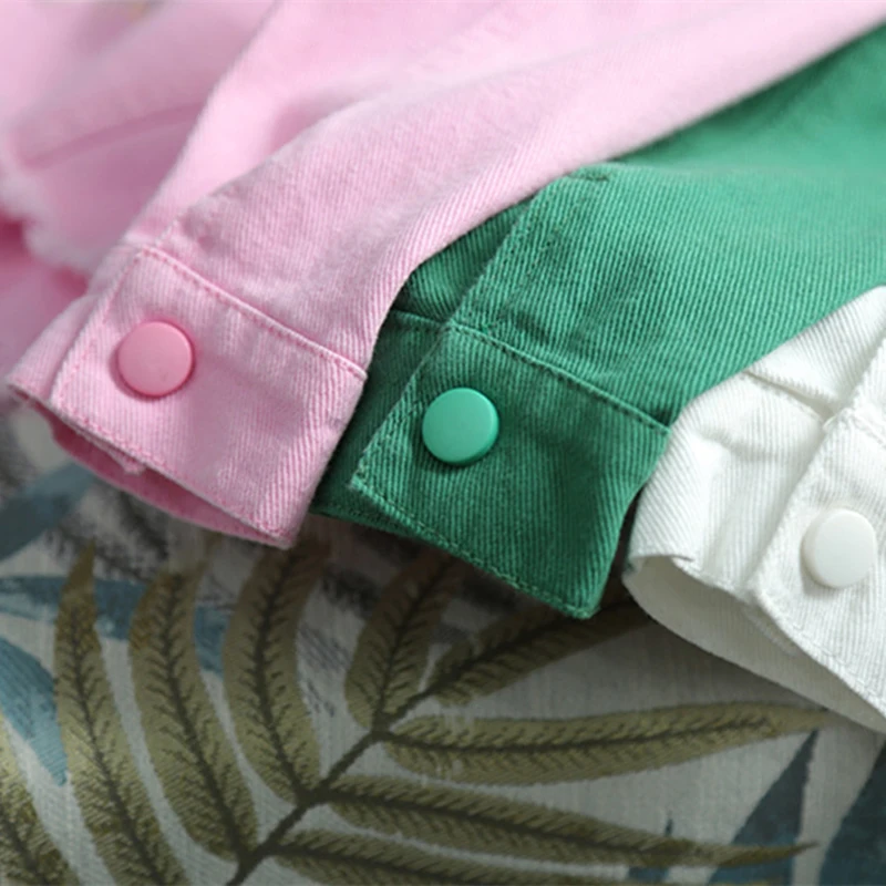 Куртка детская для девочек 3 цвета с длинными рукавами и принтом надписи на