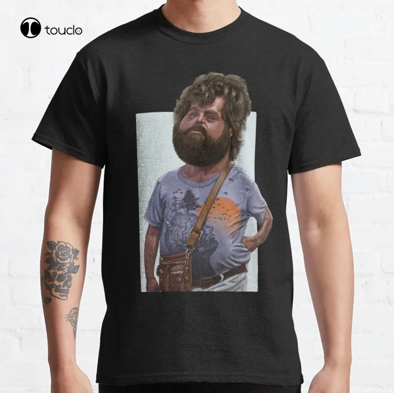 

Классическая хлопковая Футболка Alan (The Hangover), унисекс