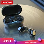 Беспроводные наушники Lenovo XT91, Bluetooth-наушники, водонепроницаемые басовые наушники, спортивные игровые Hi-Fi стерео оригинальные