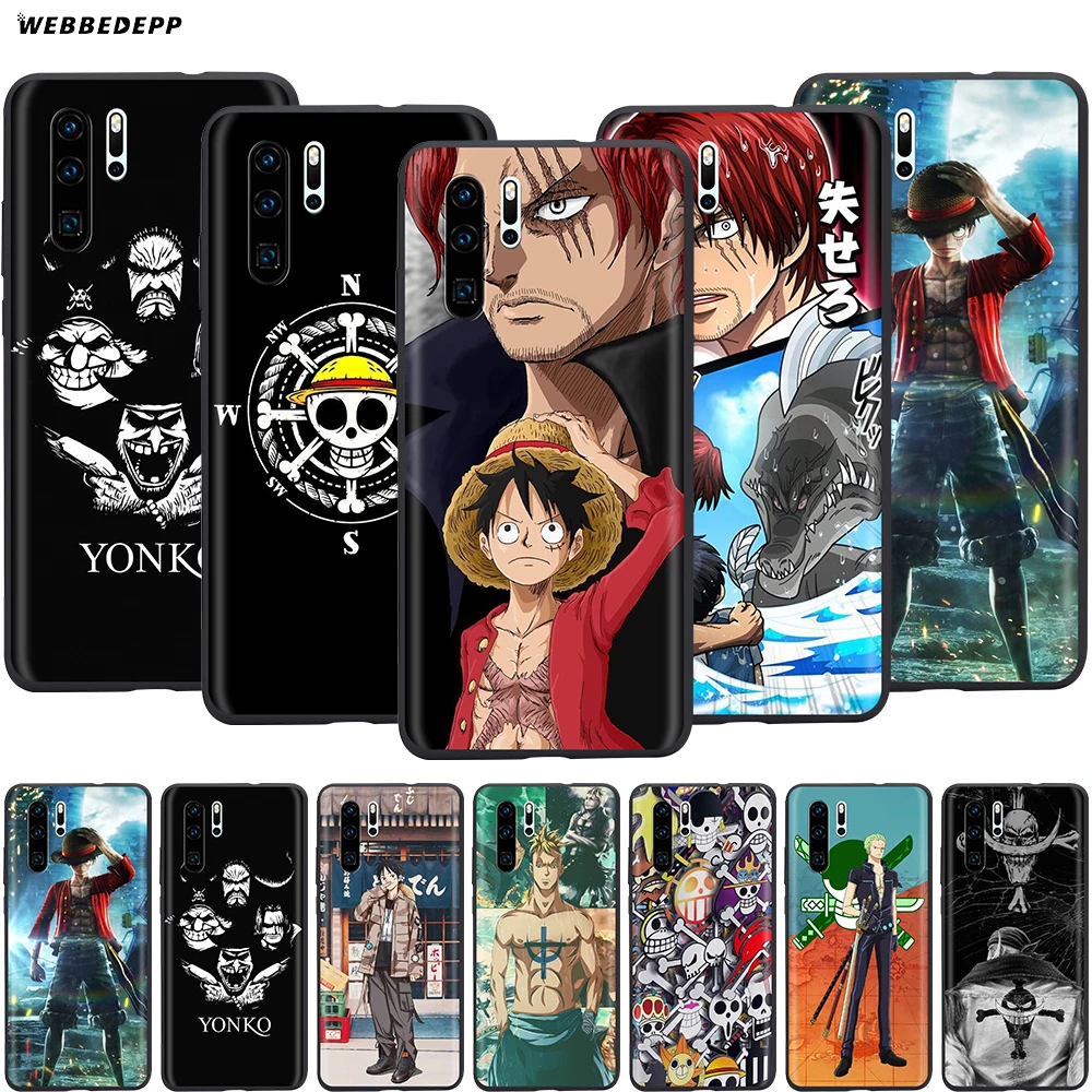Webbedepp Аниме One Piece Luffy чехол для Huawei Honor 6A 7A 7C 7X 8 8X 8C 9 9X 10 20 Lite Pro Note View|Бамперы| |