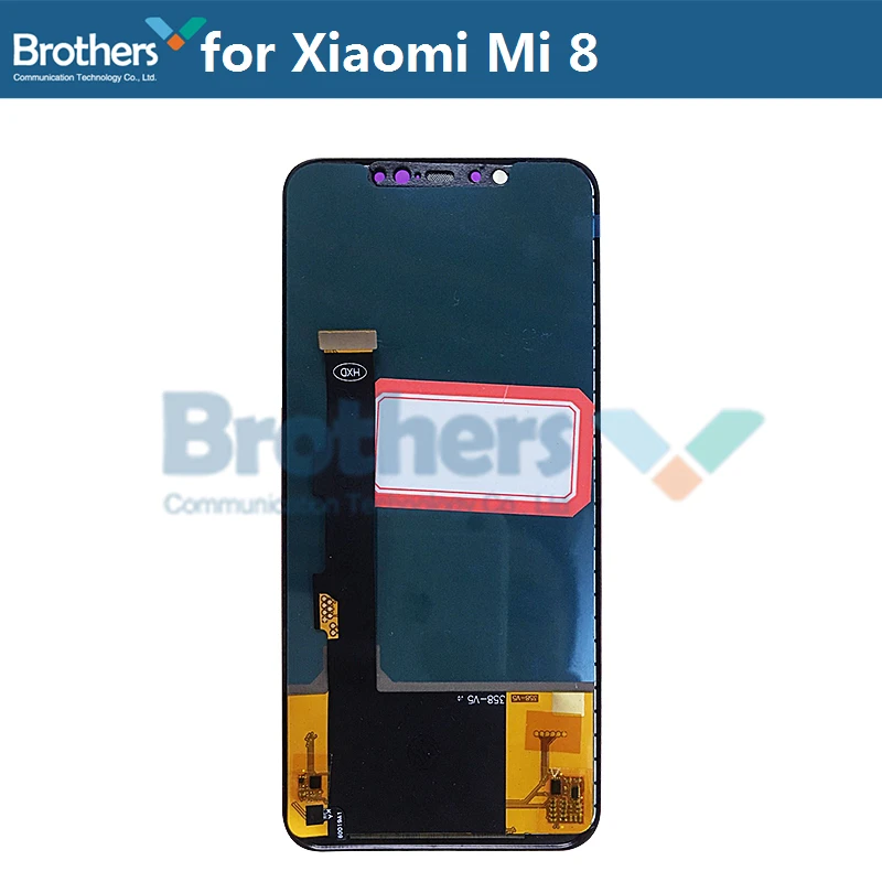 ЖК-дисплей для Xiaomi mi 8 mi 8, ЖК-экран для Xiaomi mi 8, сенсорный экран, дигитайзер, ЖК-сборка, 6,21 '', TFT экран, протестированный, работает AAA