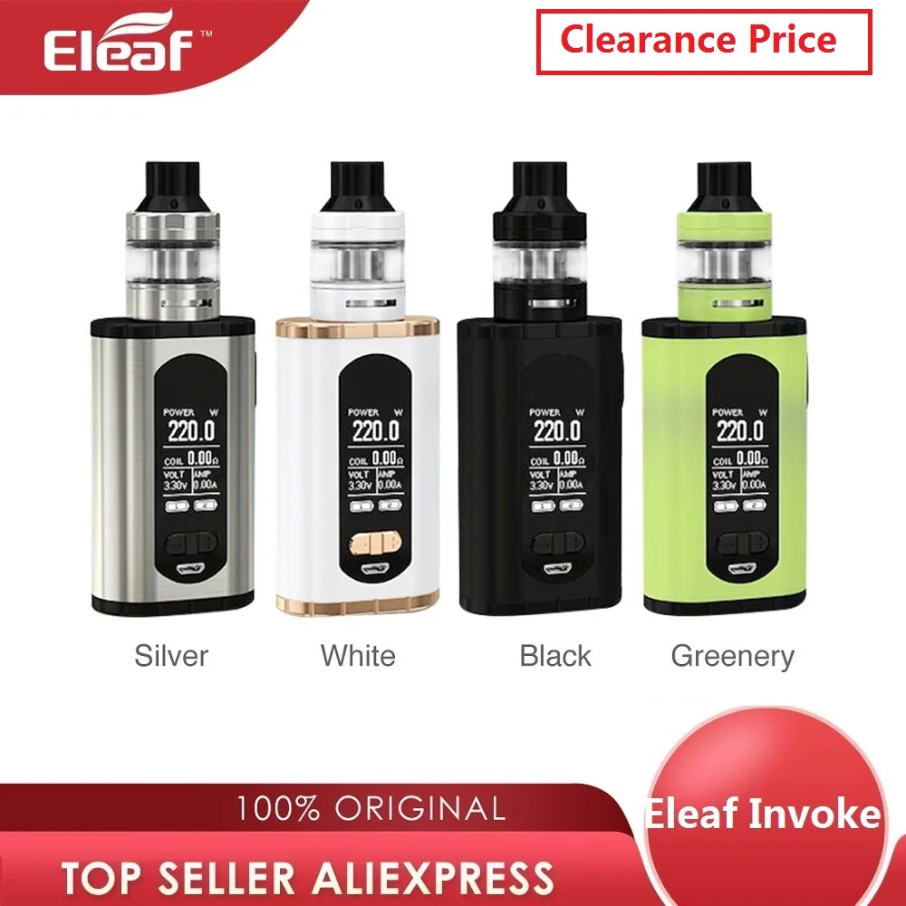 Лидер продаж оригинальный бокс мод Eleaf вызвать 220 Вт TC набор вызовов Max без