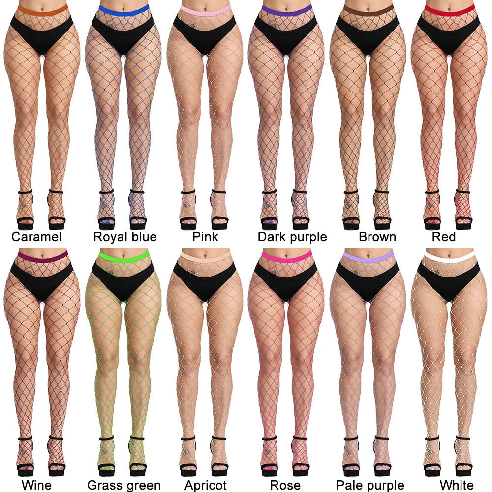 

Multicolor Women See Through Sexy Lingerie Porno Underwear Body Stockings Erotic Babydoll Panty-hose 4 Kinds of Fishnet Bodysuit