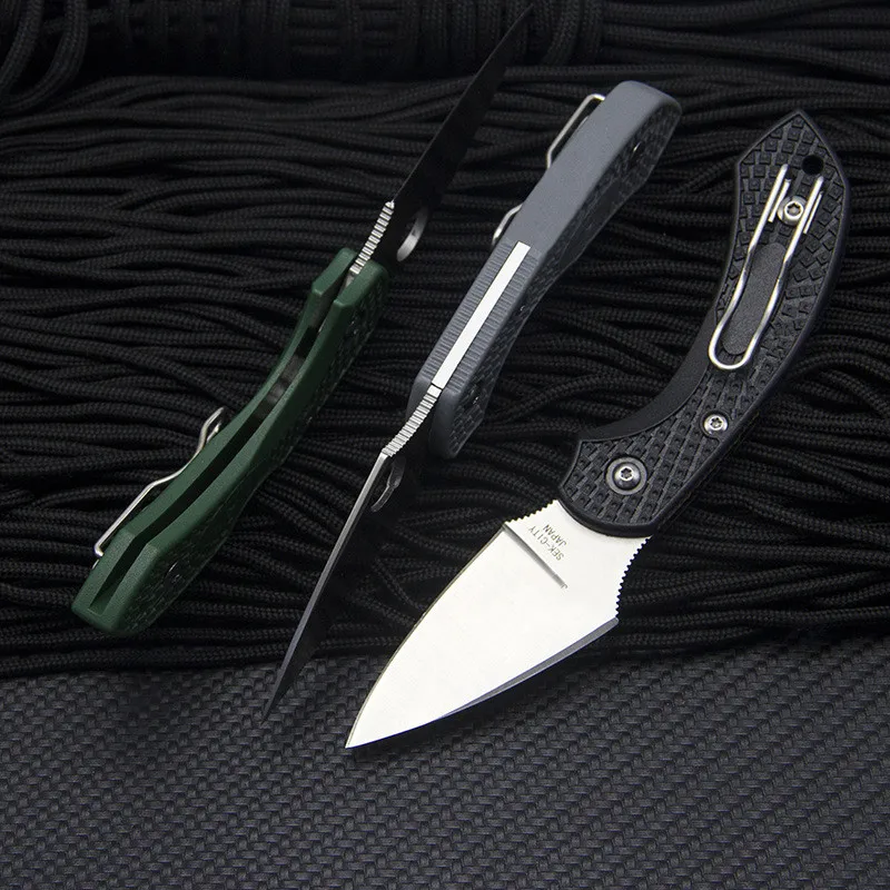 Складной нож VG10 лезвие черные мини-ручки карманный для кемпинга охоты фруктов EDC