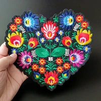 girls clothes baby badge embroidery biker patch heart flower deal with it t shirt iron on patches for clothing women 3d stickers