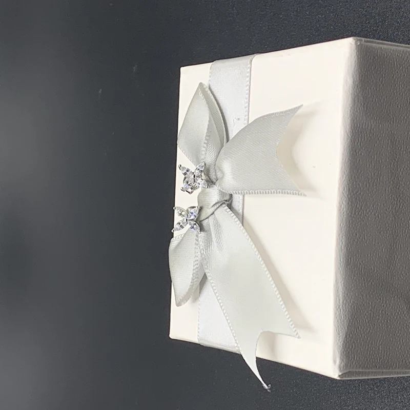 original brand 11 s925 sterling silver high quality lam pointed earring ladies fine jewelry hot sell silverware valentine gift free global