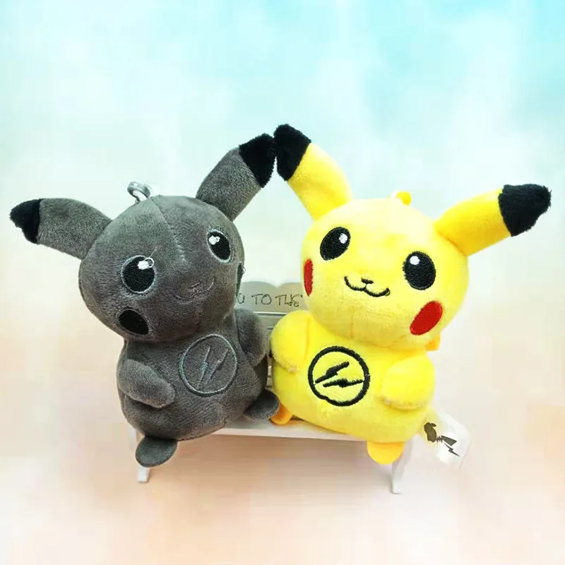 3D Аниме Фигурка Pokemon Go брелок милый мультяшный кулон в виде животного плюшевый