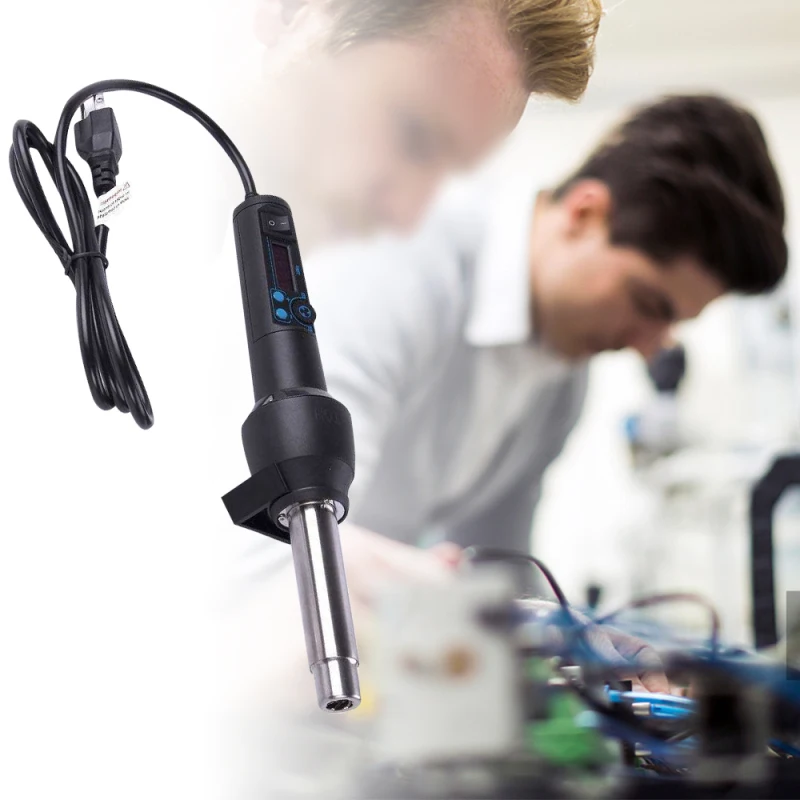 

Heat-Gun-Vinyl-heat Retractable Station IHGun-1 650W Precision Air Force And Temperature Adjustable LED Display