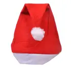 1 шт. Красная рождественская шляпа Санта-Клаус для детей и взрослых, рождественские украшения для дома, новогодние украшения, Товары для детей, Прямая поставка