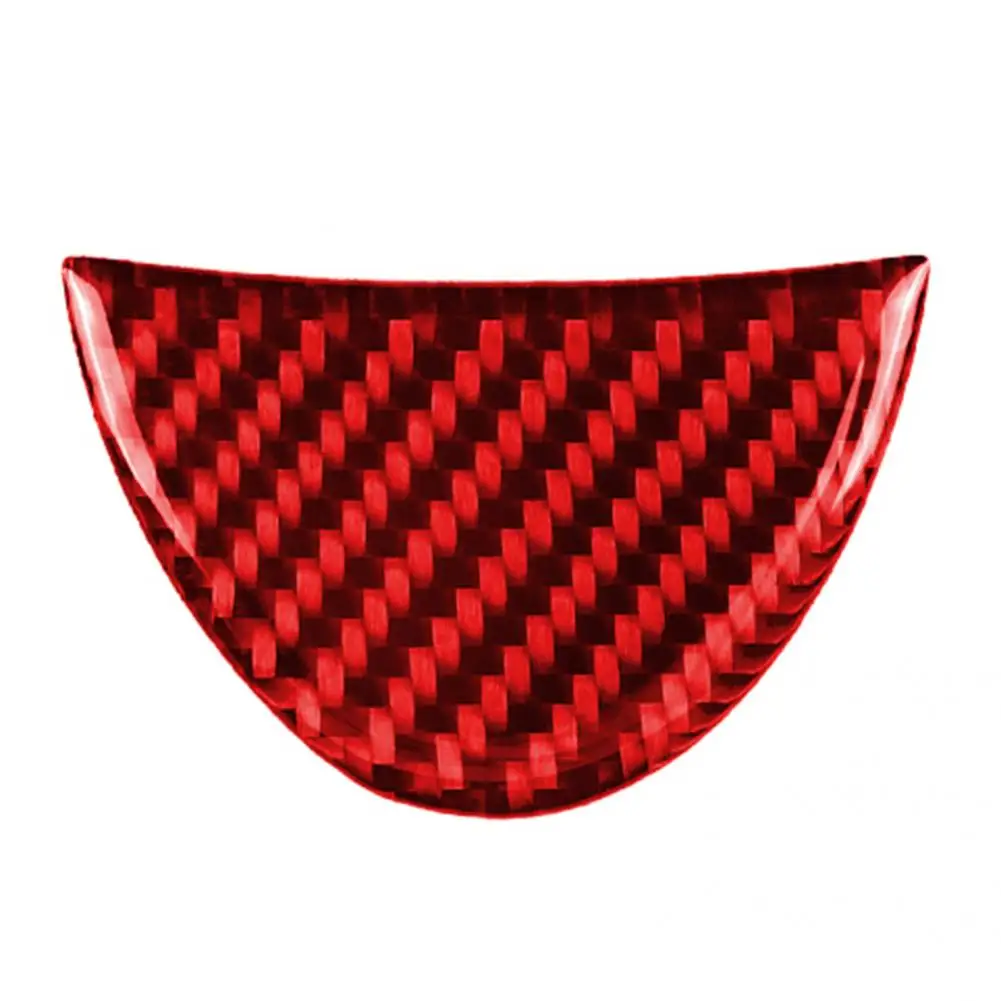 

Easy Installation Practical Red Car Styling Steering Wheel Lower Trim Compact Wheel Trim Sticker Soft