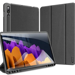 for samsung galaxy tab s7 case for samsung tab s7 plus case with potlead holder sm t870 t875 sm t970 t975 1112 4 inch auto free global shipping