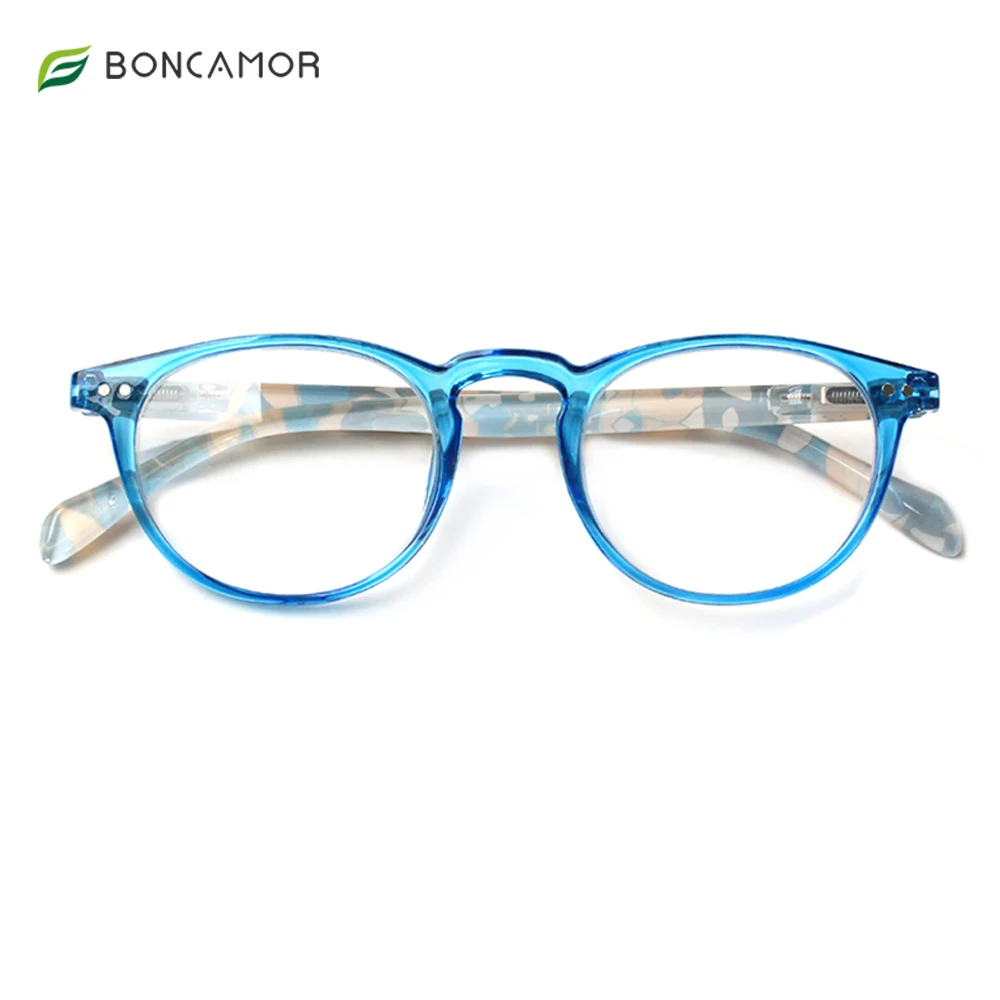 Очки для чтения Boncamor Стандартные очки с пружинными петлями мужчин и